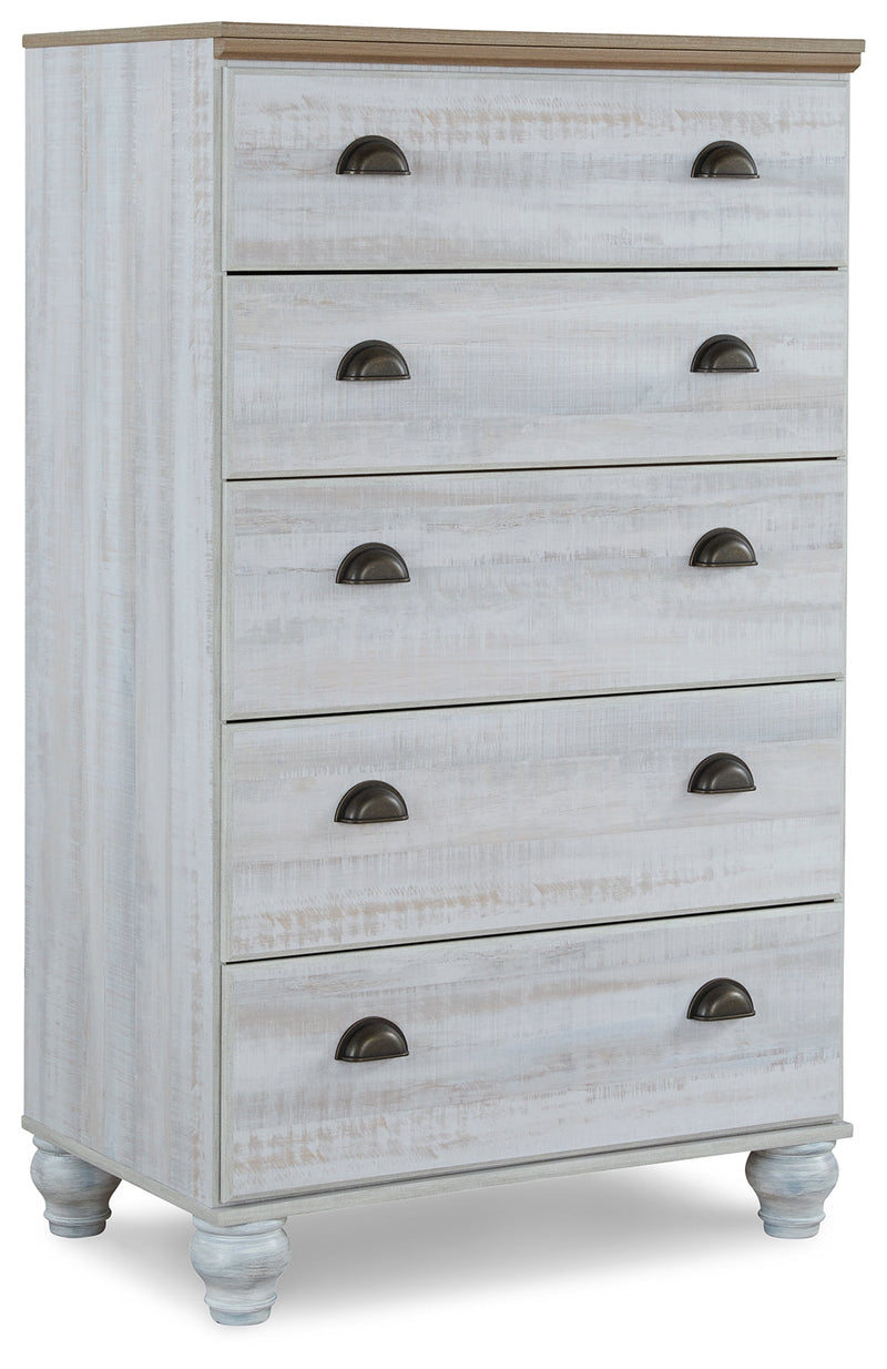Haven Bay Two-tone Chest Of Drawers