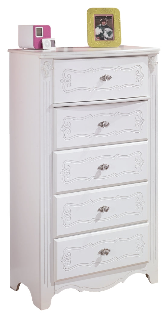 Exquisite White Chest Of Drawers