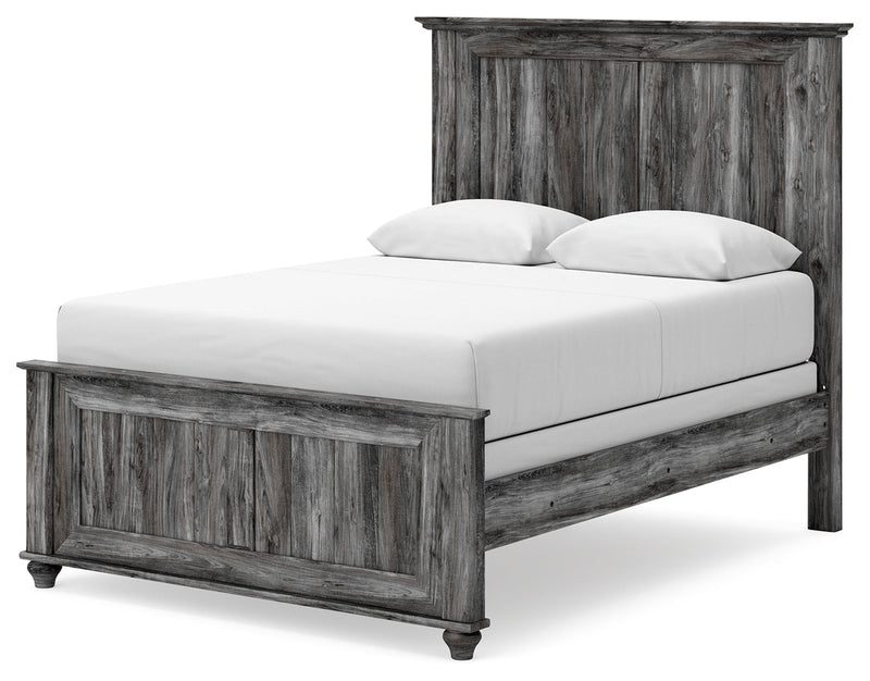 Thyven Gray Queen Panel Bed