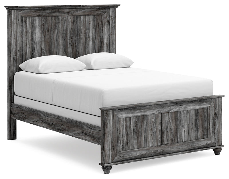 Thyven Gray Queen Panel Bed