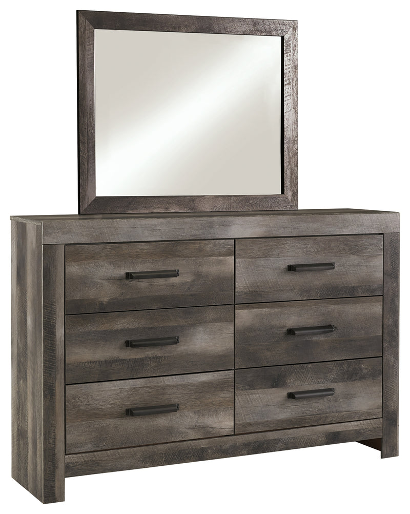 Wynnlow Gray Dresser And Mirror