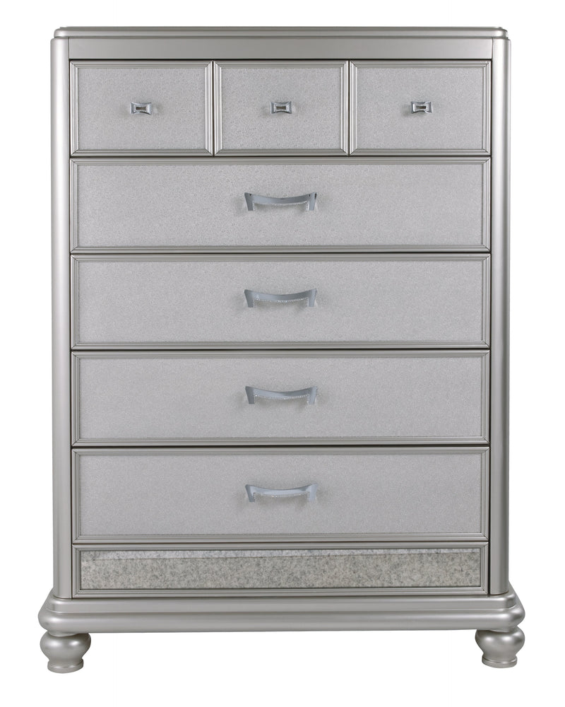 Coralayne Silver Chest Of Drawers