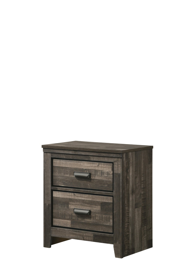 Carter Dresser Brown, Rustic And Contemporary, 6 Spacious Drawers