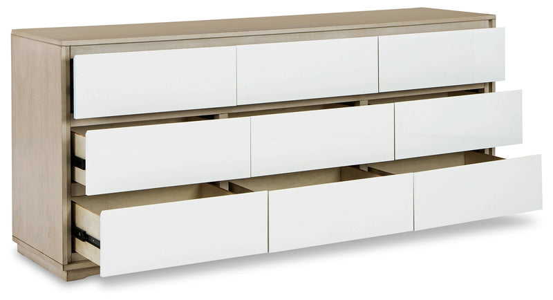 Wendora Bisque/white Dresser