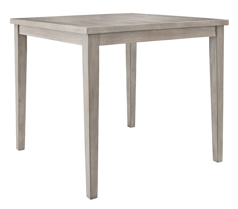 Parellen Gray Counter Height Dining Table And 2 Barstools
