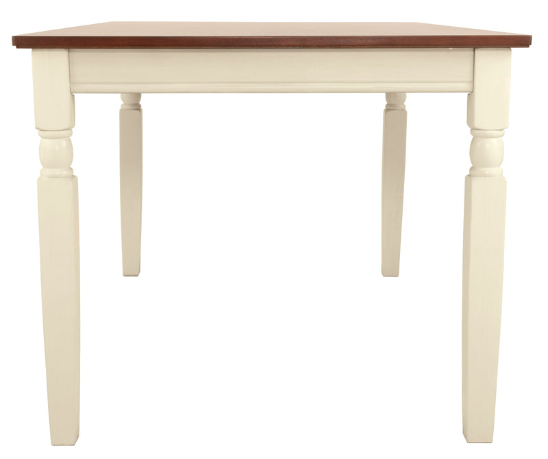 Whitesburg Brown/cottage White Dining Table