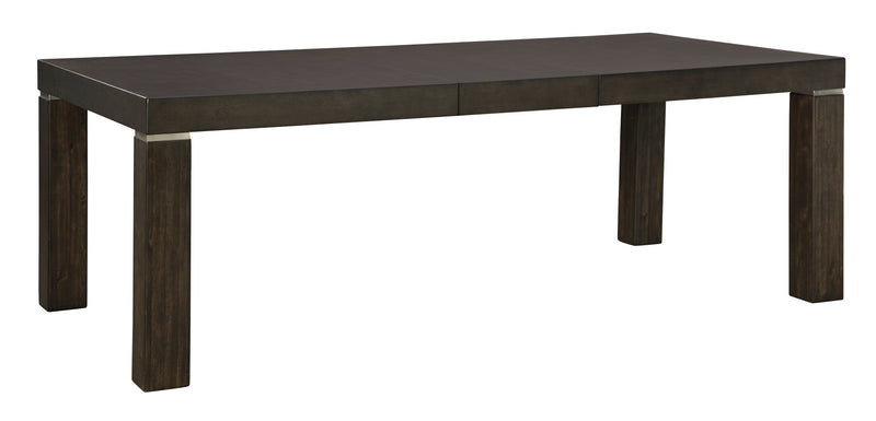 Hyndell Dark Brown Dining Extension Table