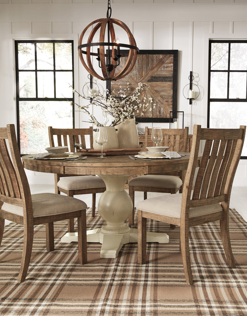 Grindleburg Light Brown Dining Chair