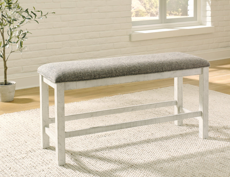 Brewgan Two-tone Counter Chair Bench