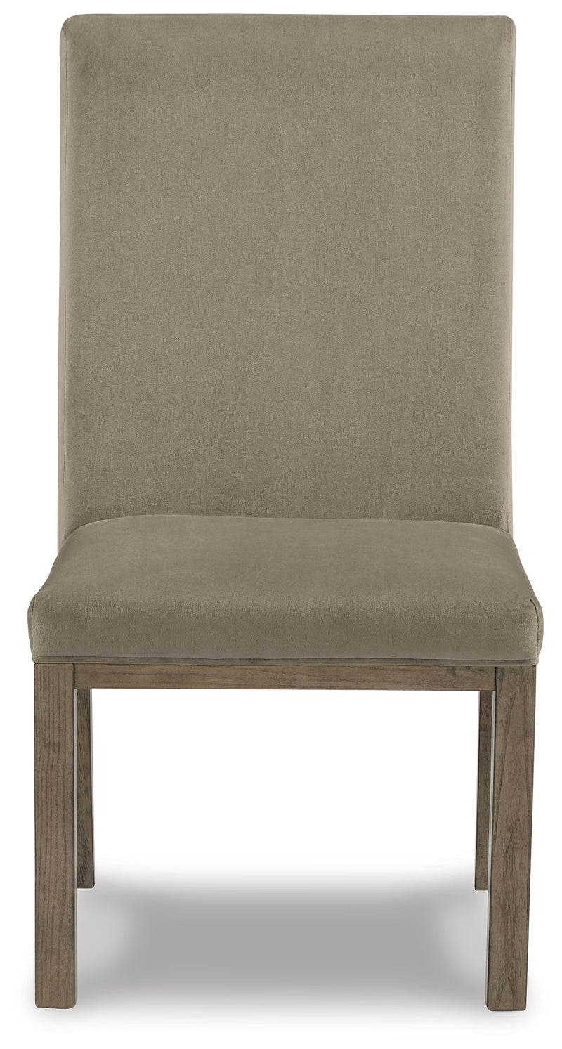 Chrestner Gray/brown Dining Chair