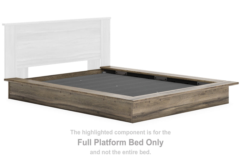 Shallifer Brown Full Platform Bed