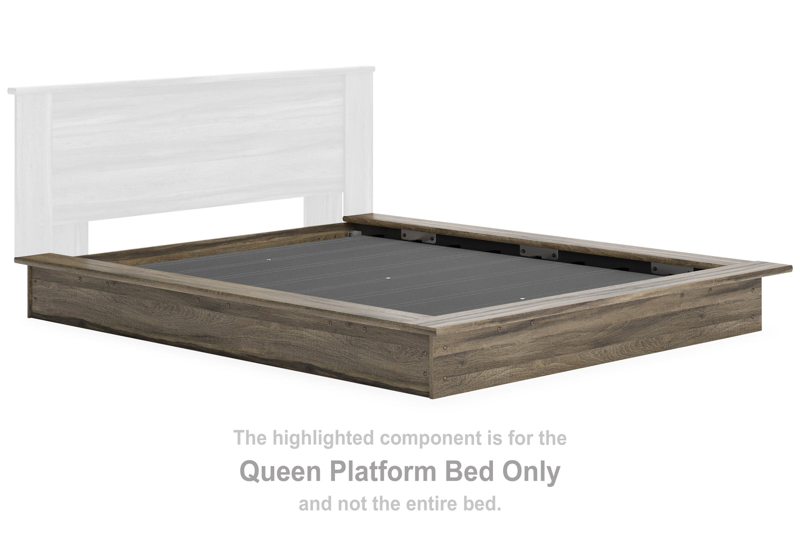 Shallifer Brown Queen Platform Bed