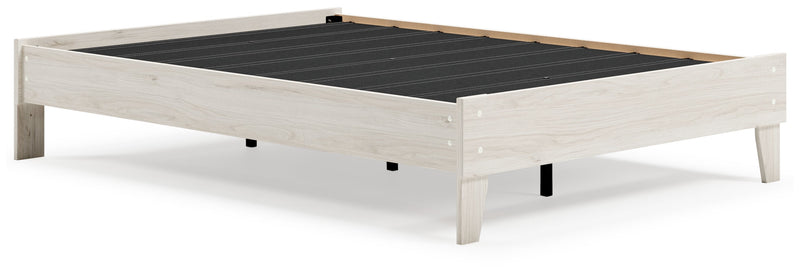 Socalle Light Natural Full Platform Bed