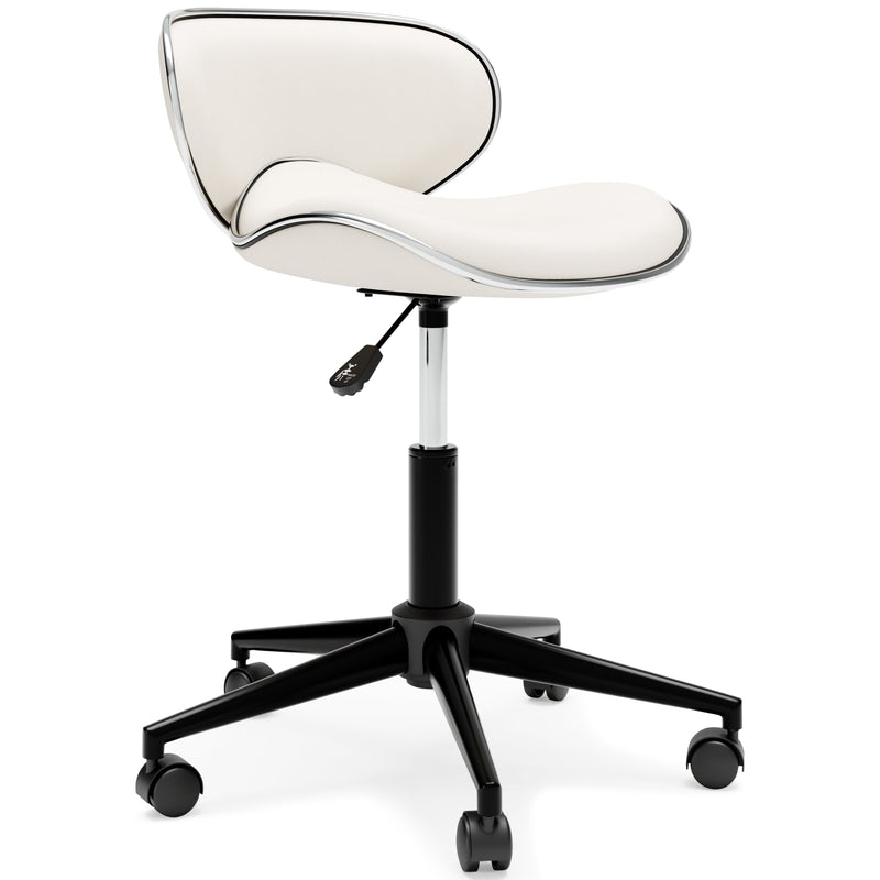 Beauenali White Home Office Desk Chair
