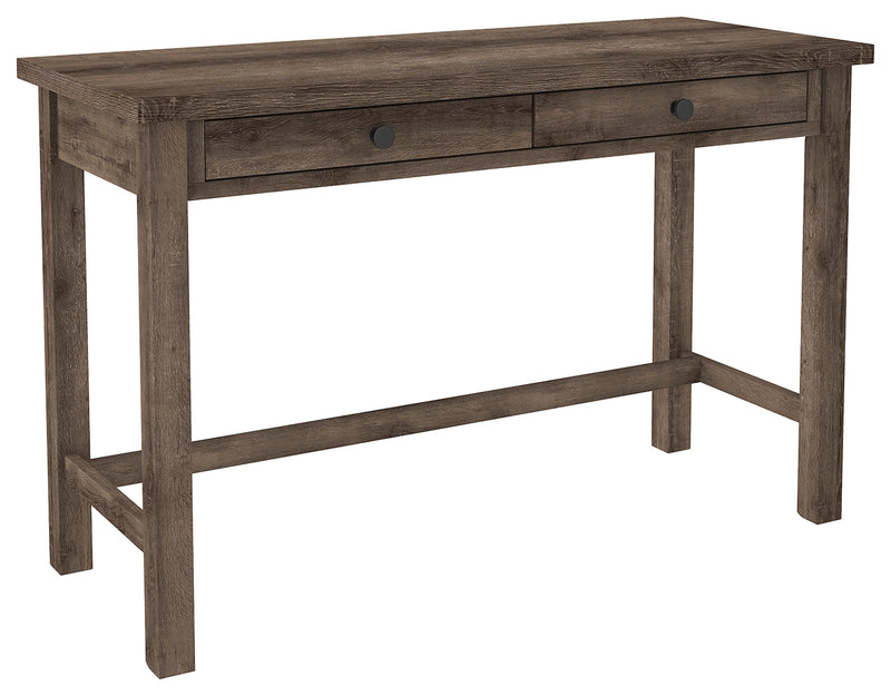 Arlenbry Gray Home Office Desk And Storage