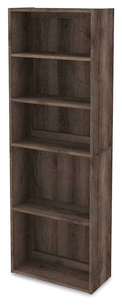 Arlenbry Gray 71" Bookcase