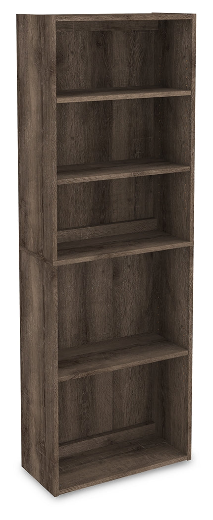 Arlenbry Gray 71" Bookcase