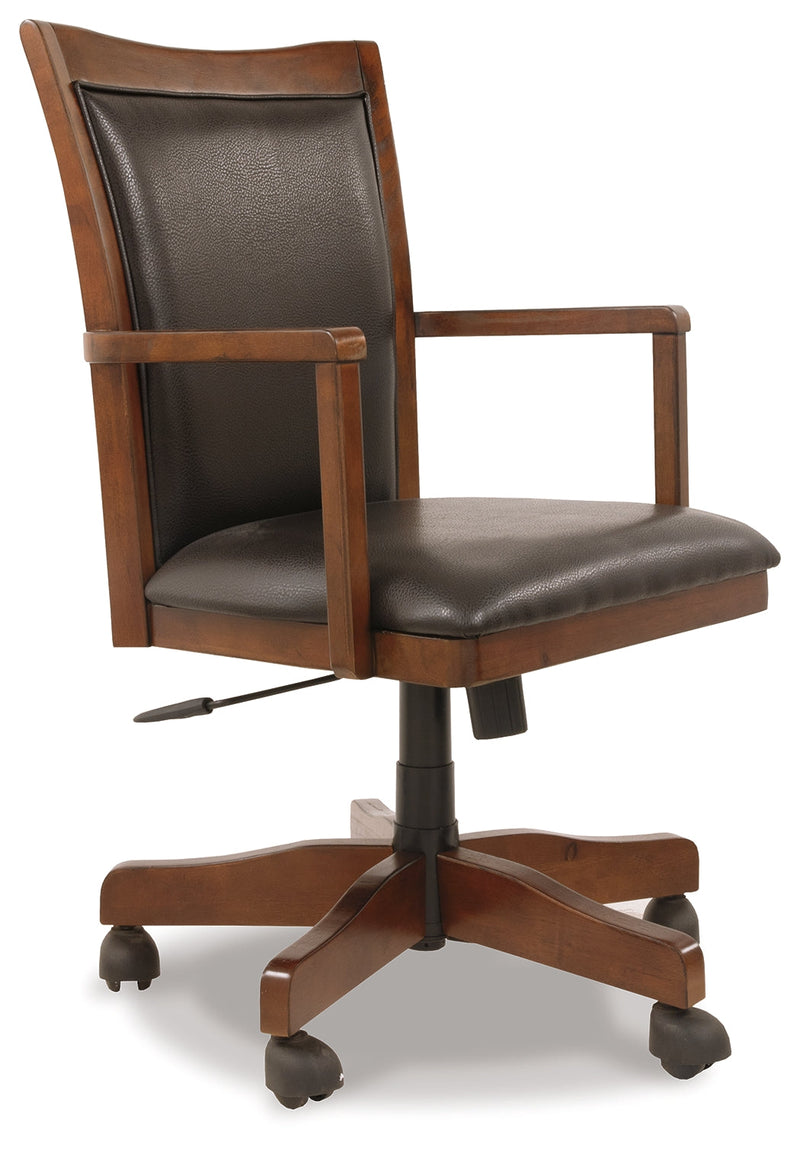 Hamlyn Medium Brown Home Office Desk Chair