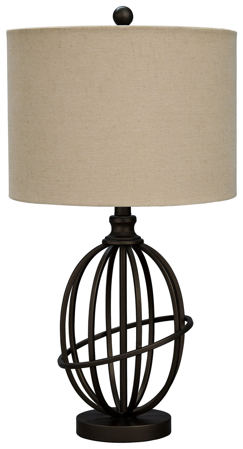 Manasa Dark Brown Table Lamp