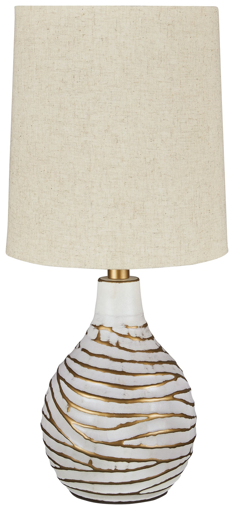 Aleela White/gold Finish Table Lamp