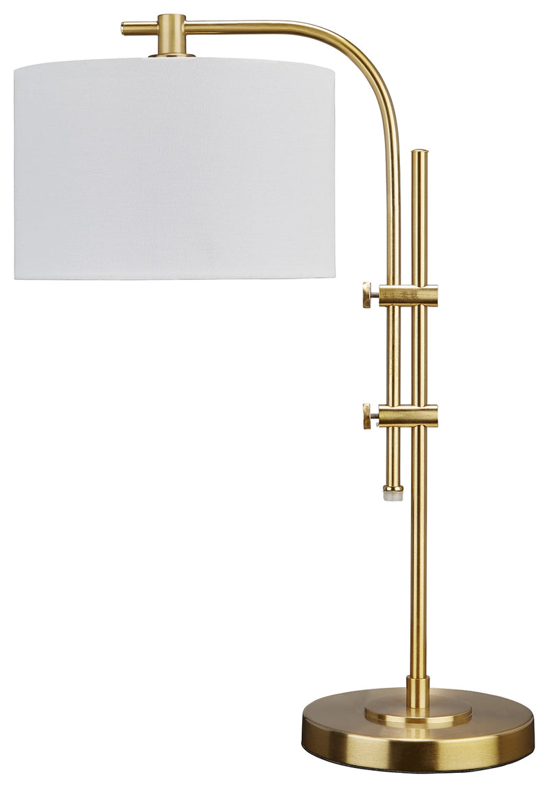 Baronvale Brass Finish Accent Lamp
