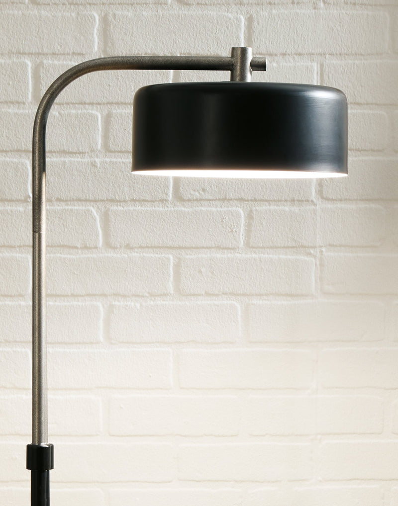 Eliridge Black/silver Finish Floor Lamp
