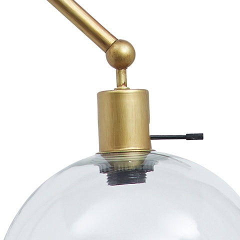 Marilee Antique Brass Finish Floor Lamp