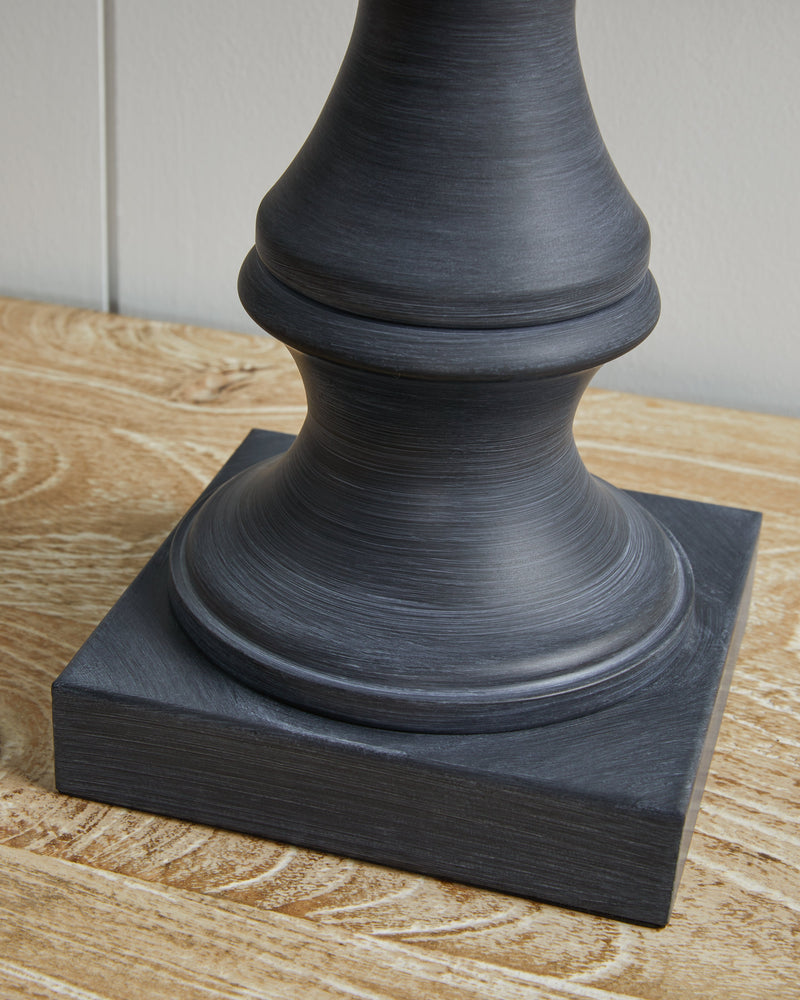 Samland Gray Blue Table Lamp (Set Of 2)