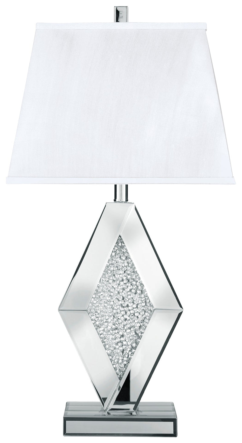 Prunella Silver Finish Table Lamp