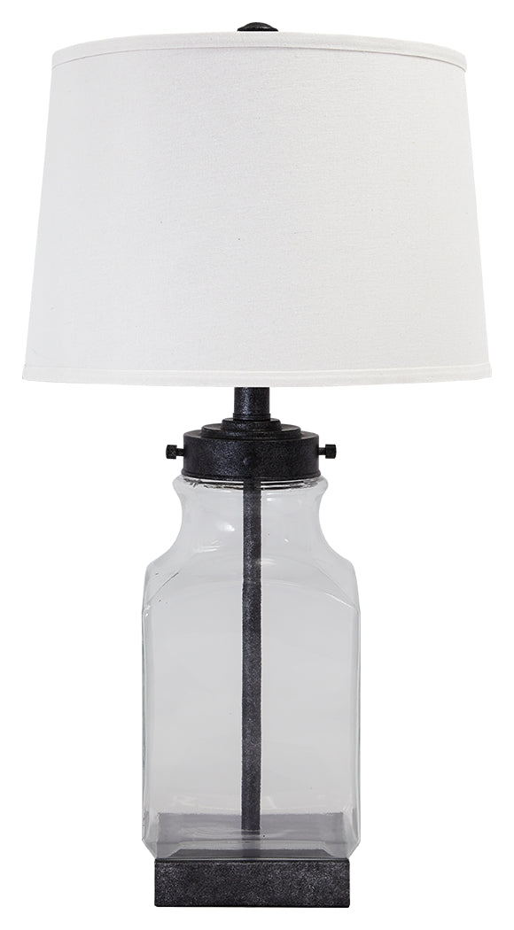 Sharolyn Transparent/silver Finish Table Lamp