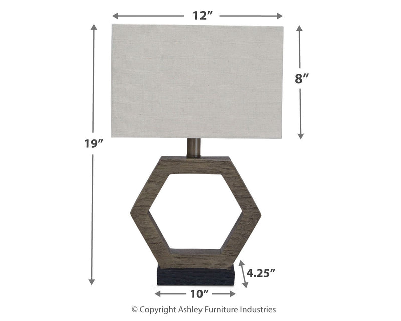 Marilu Gray/brown Table Lamp