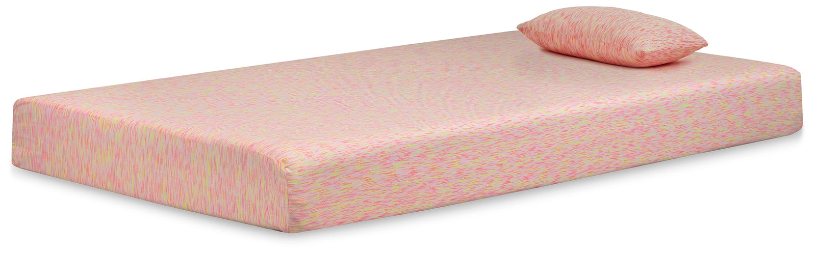 Ikidz Pink Pink Twin Mattress And Pillow