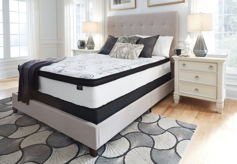 Chime 12 Inch Hybrid White Queen Mattress In A Box