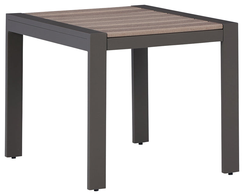 Tropicava Taupe Outdoor End Table