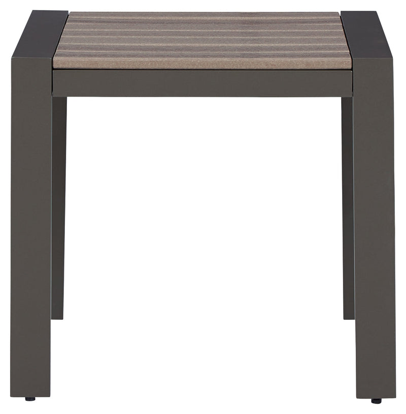 Tropicava Taupe Outdoor End Table