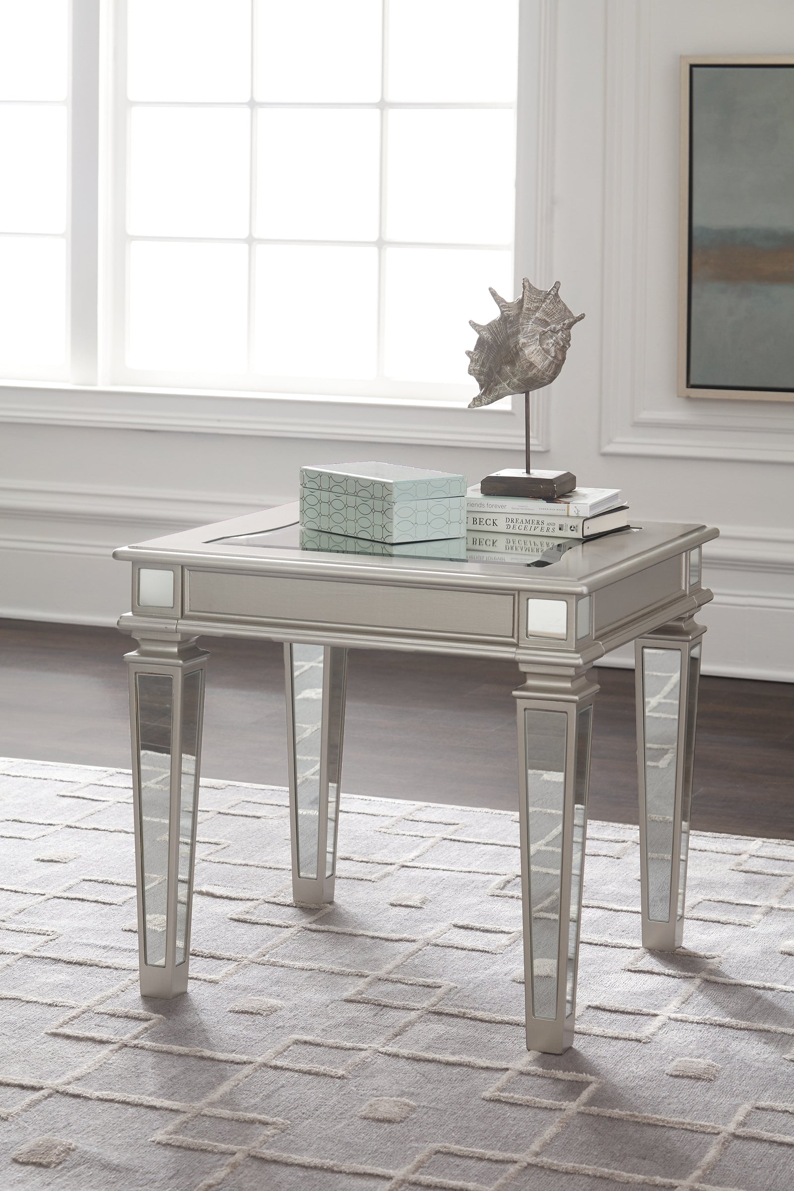 Tessani Silver 2 End Tables