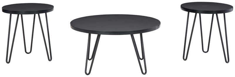Blitzyn Black Table (Set Of 3)