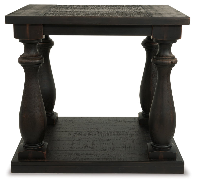 Mallacar Black End Table