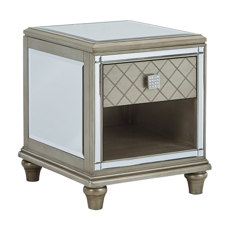Chevanna Platinum Coffee Table With 1 End Table