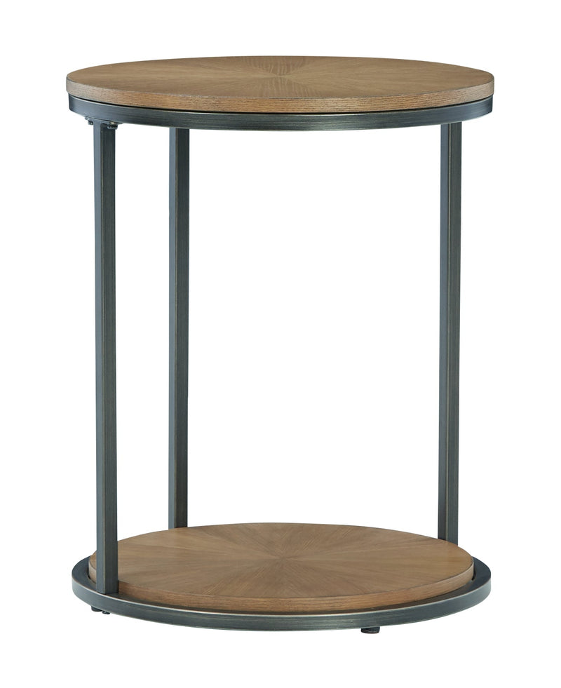 Fridley Brown/Black End Table T964-6